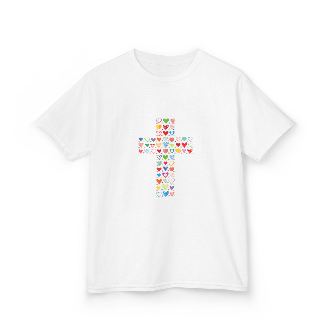 Camiseta de Amor y Fe para Niños de SNRUE® 