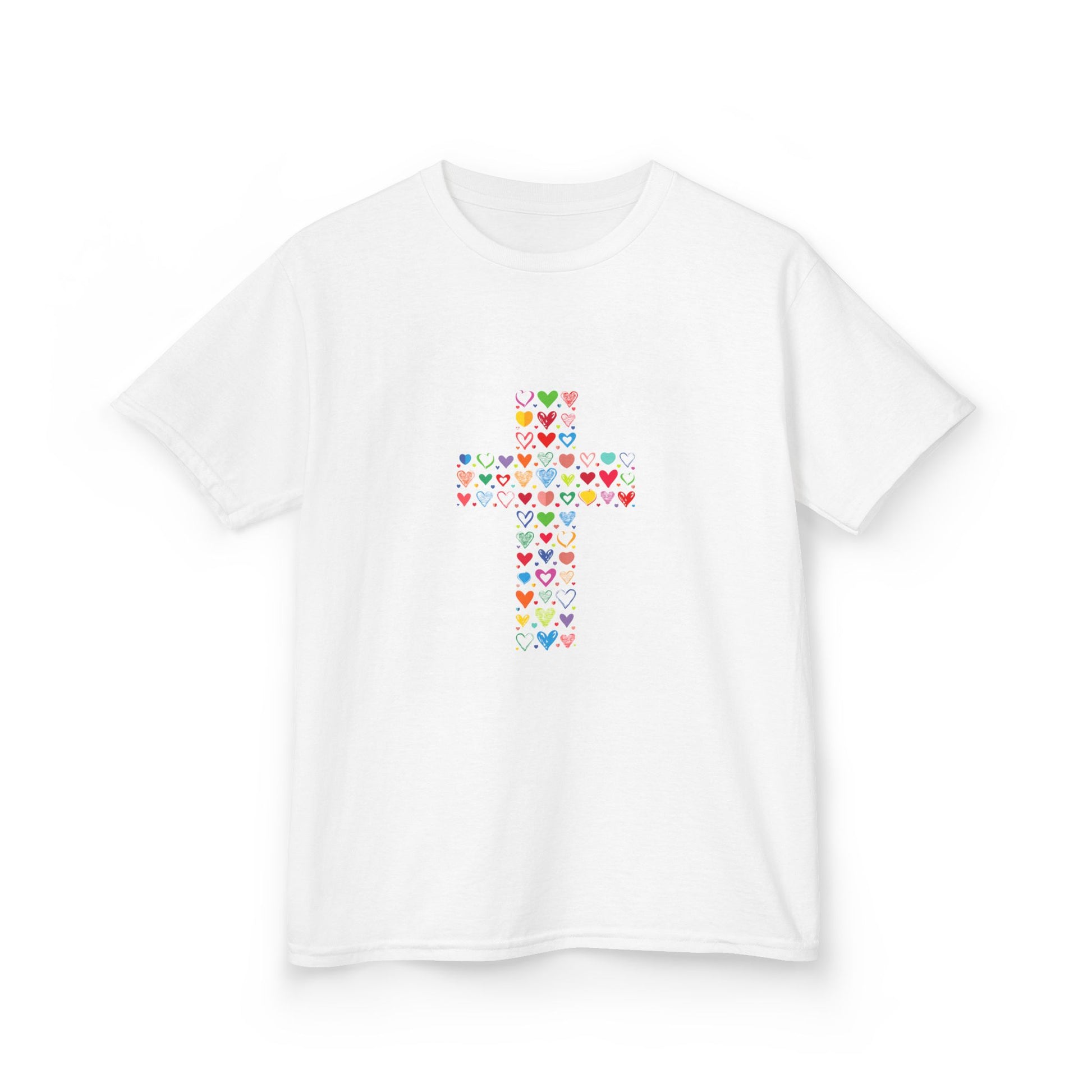 Camiseta de Amor y Fe para Niños de SNRUE® 