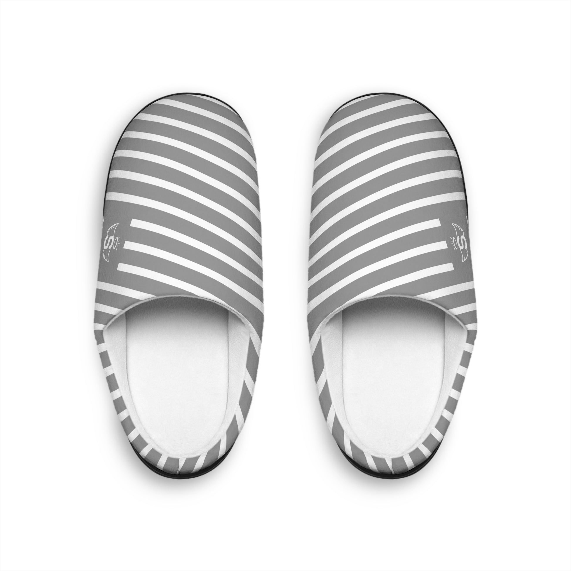 SNRUE® Sleek Striped Indoor Slippers