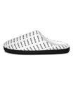 SNRUE® Zapatillas Acogedoras para Interior – Monograma Blanco 