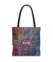 Vibrant Calligraphy Tote Bag by SNRUE®