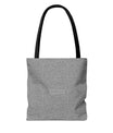 Monochrome Calligraphy Tote Bag by SNRUE®