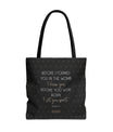 Faith & Purpose Tote Bag von SNRUE® 