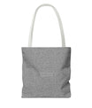 Monochrome Calligraphy Tote Bag by SNRUE®