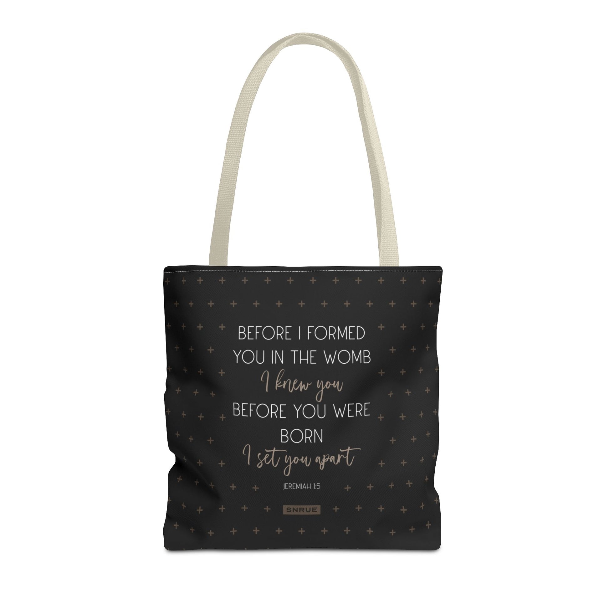 Faith & Purpose Tote Bag von SNRUE® 