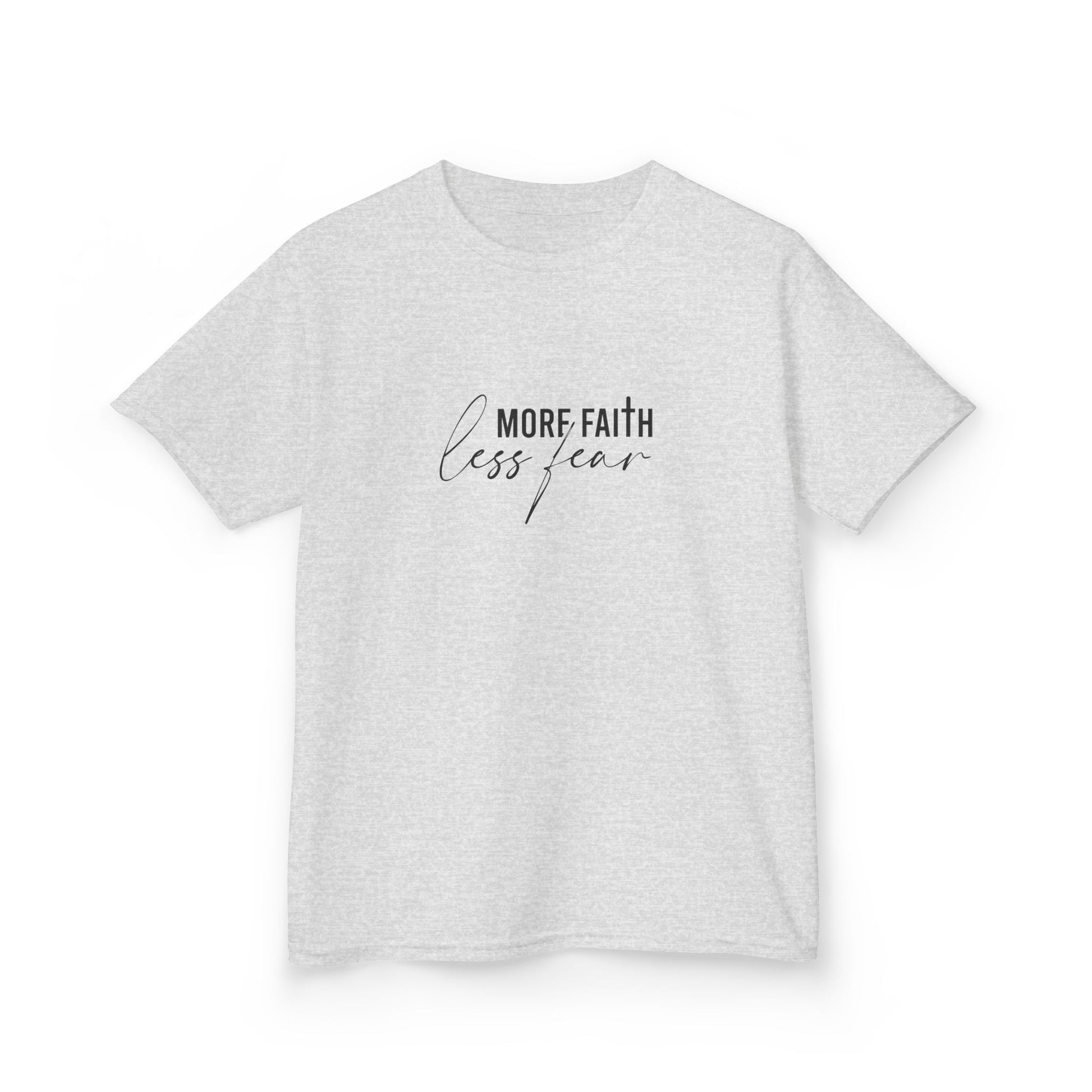 More Faith, Less Fear Tee for Kids by SNRUE®