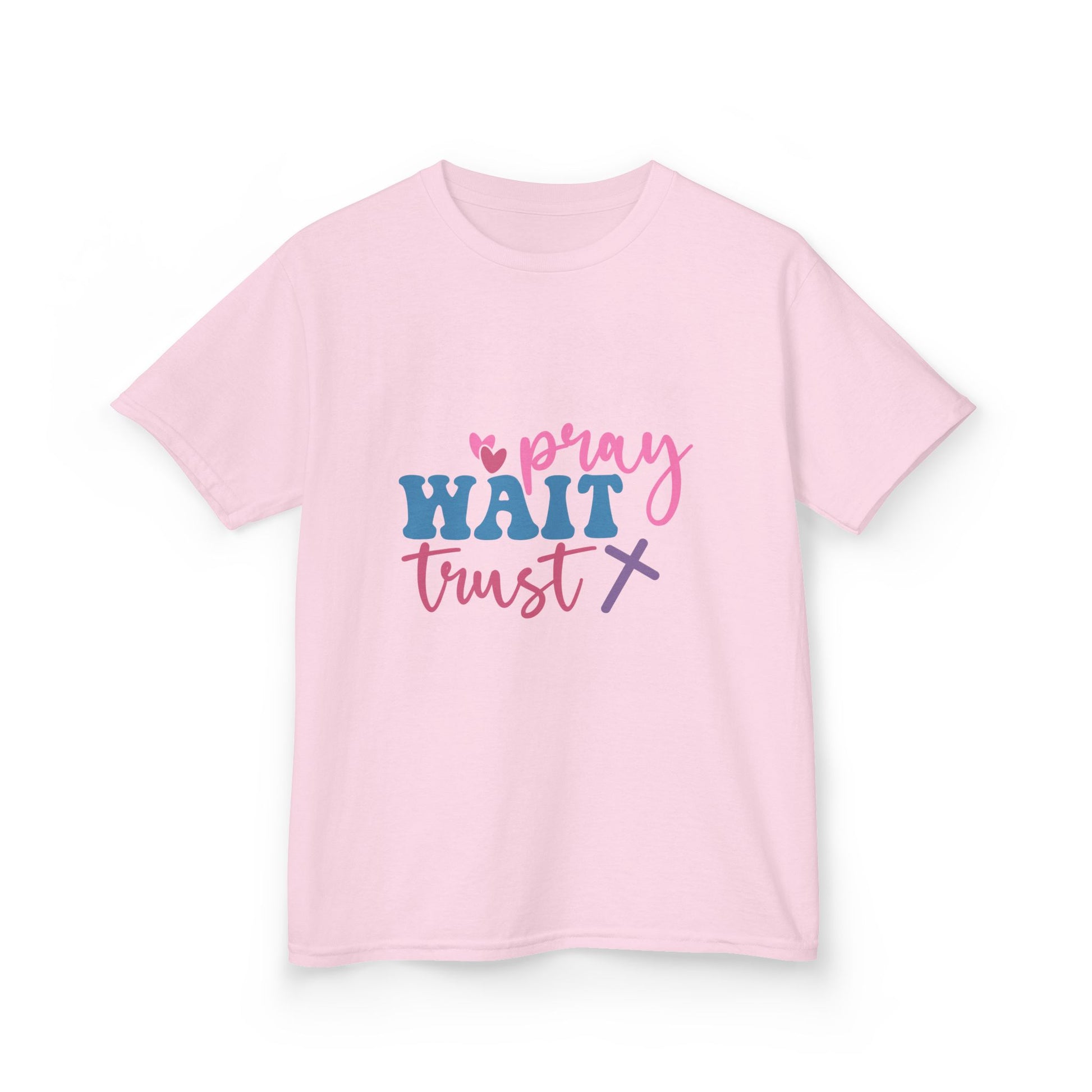 Pray, Wait, Trust Tee for Kids by SNRUE®