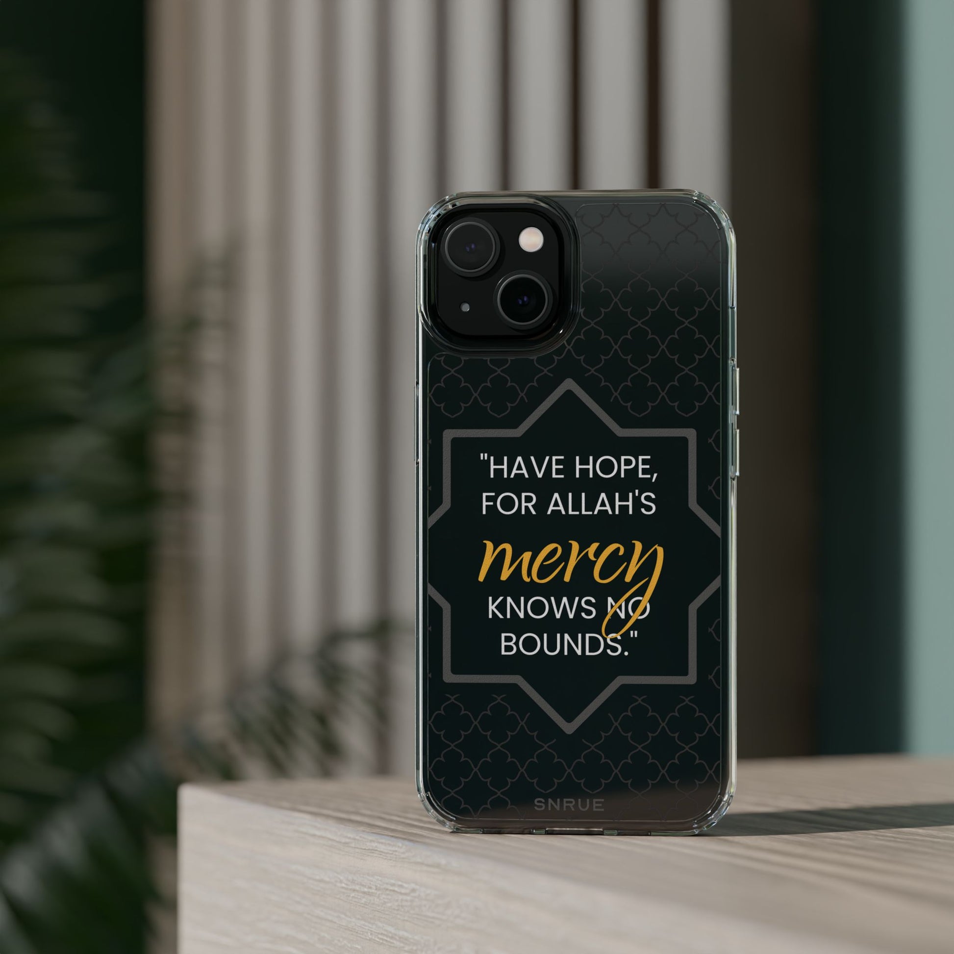 Faith Clear Phone Case by SNRUE®