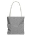 Monochrome Calligraphy Tote Bag by SNRUE®