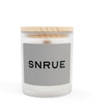 Bougie de luxe à mèche en bois par SNRUE® 