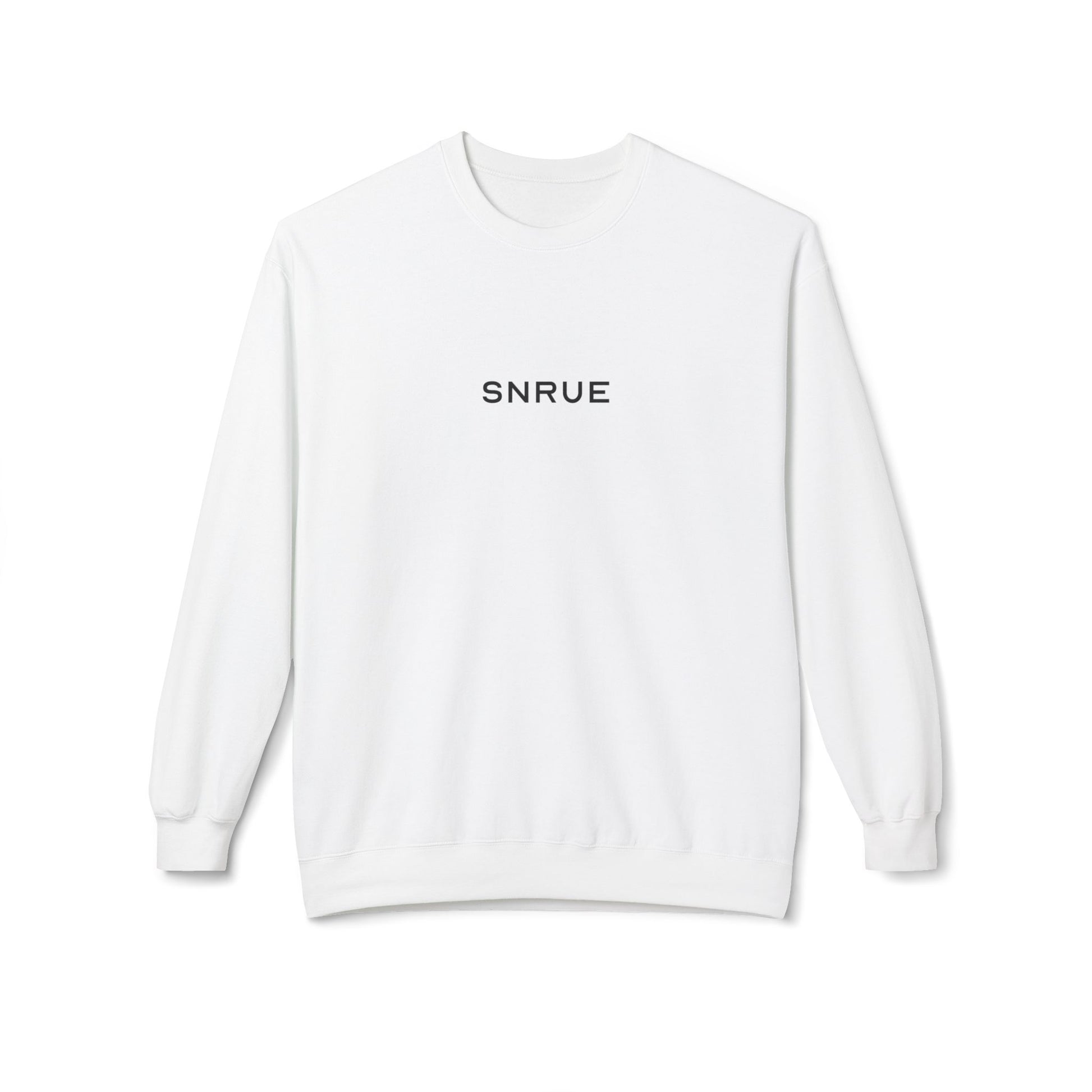 Sudadera con cuello redondo esencial de SNRUE® 