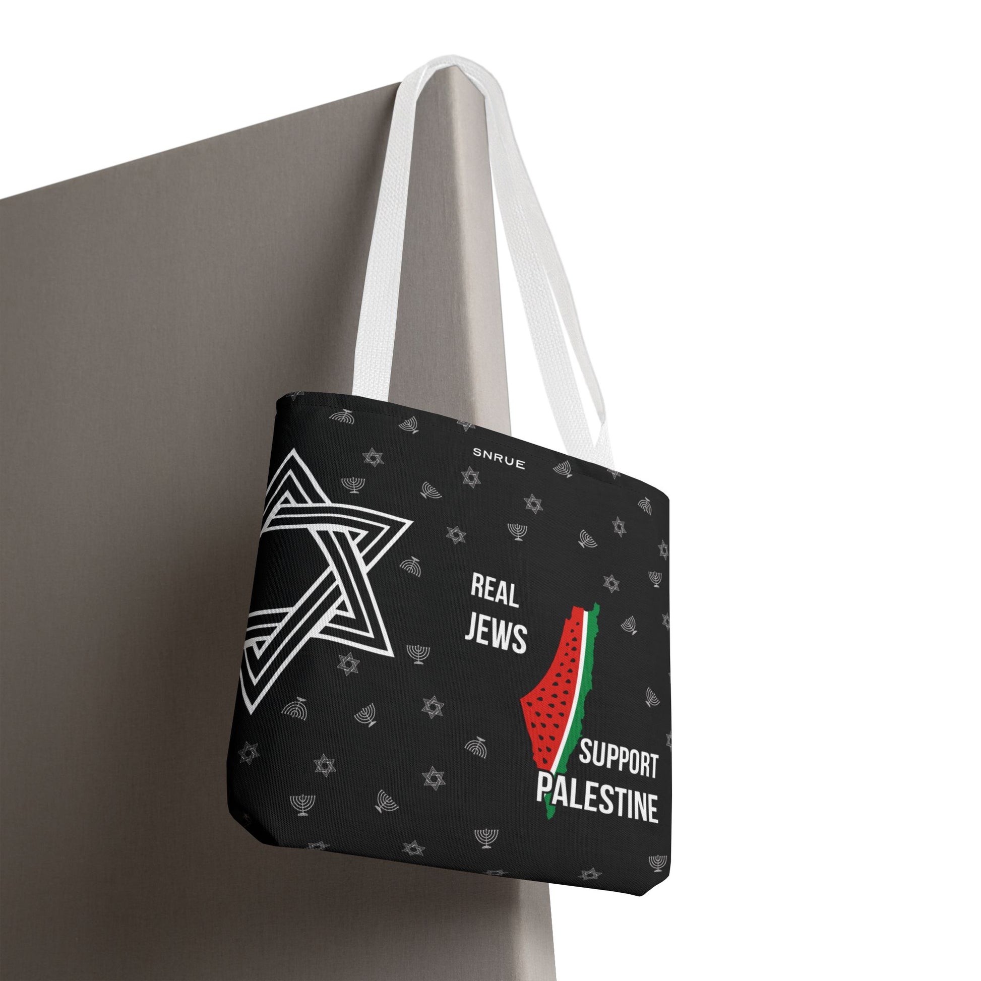 Palestine Solidarity Tote Bag by SNRUE®