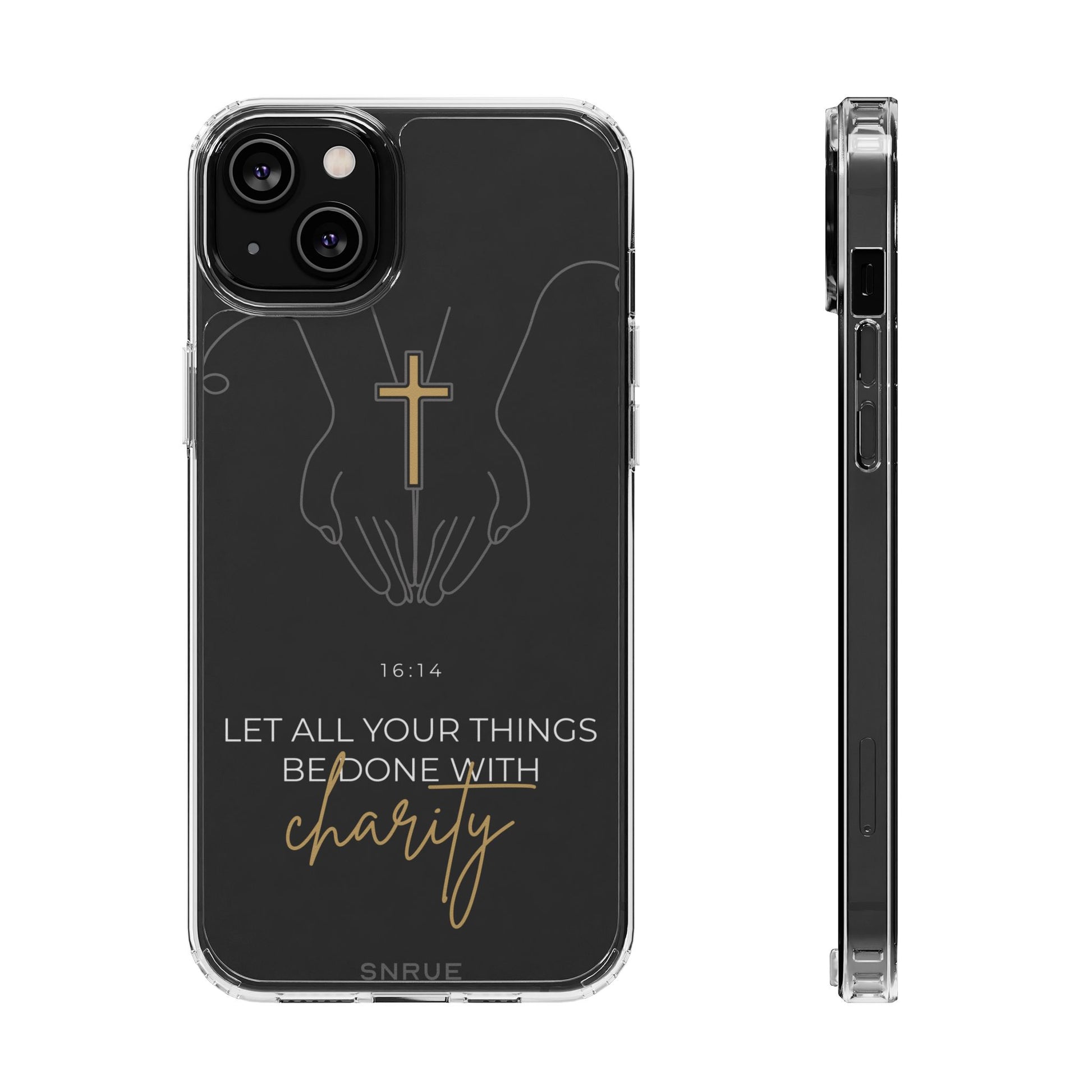 Funda de Teléfono Charity & Faith de SNRUE® 