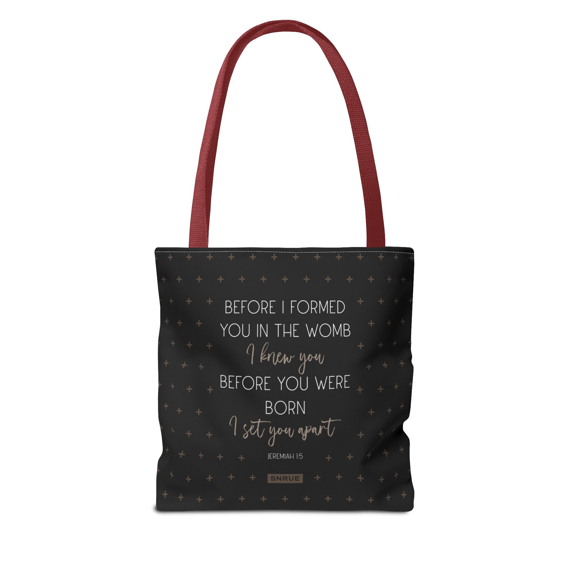 Faith & Purpose Tote Bag von SNRUE® 