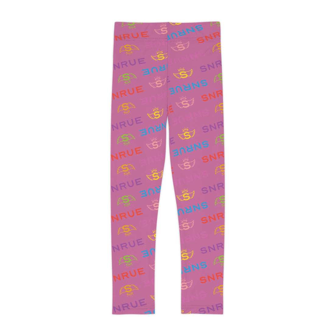 SNRUE® Playful Pink Kids Leggings