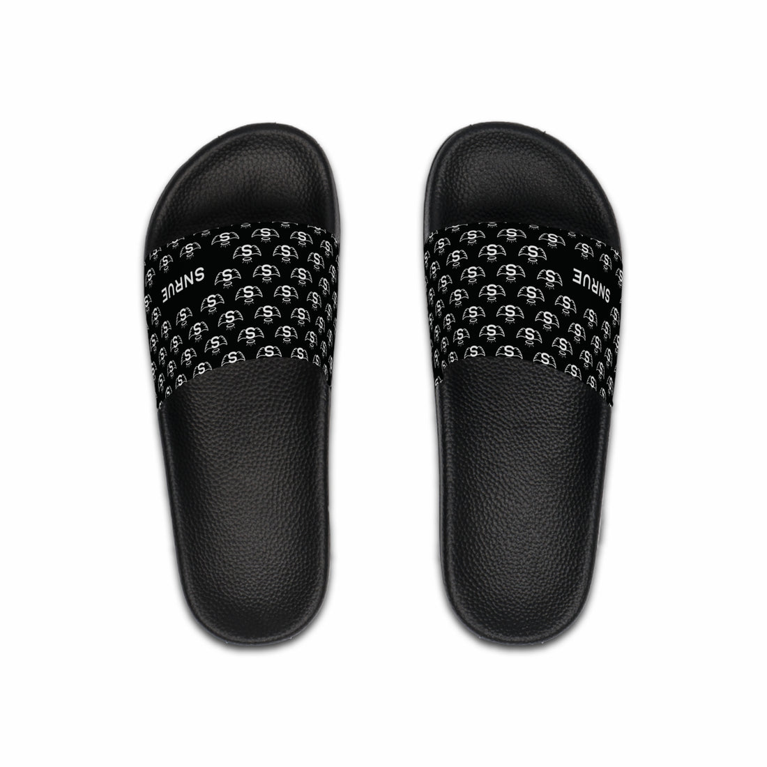 SNRUE® Luxe Komfort Slides – Schwarze Edition 