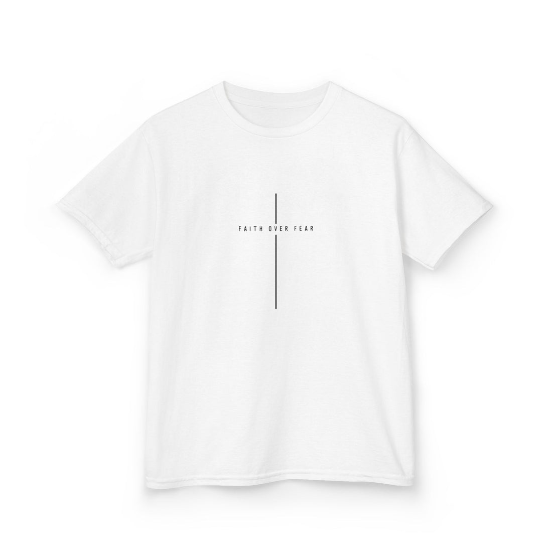 Minimalist Faith Cross Tee for Kids by SNRUE®