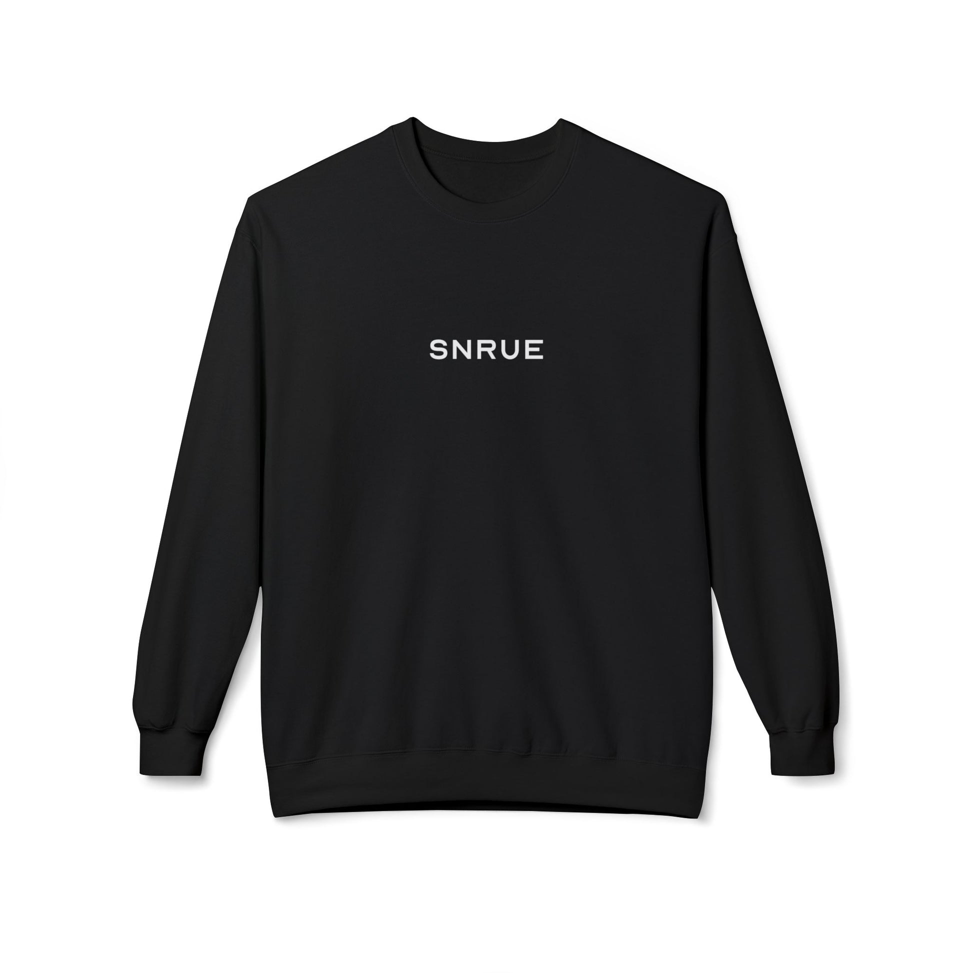 Sudadera con cuello redondo esencial de SNRUE® 