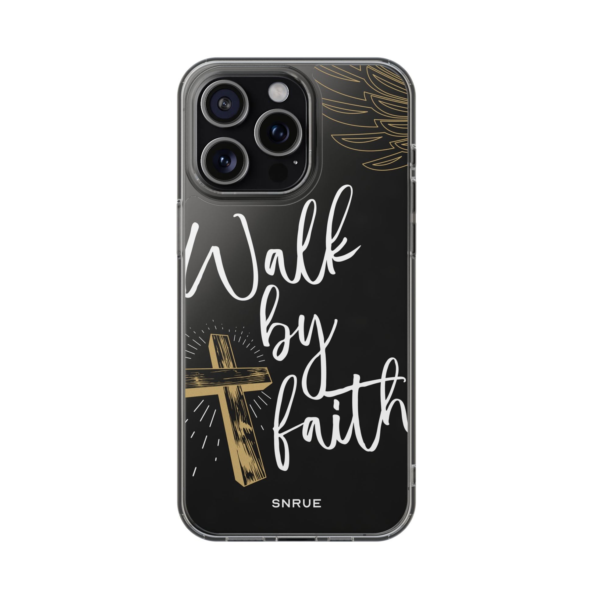 Coque de téléphone Walk by Faith par SNRUE® 