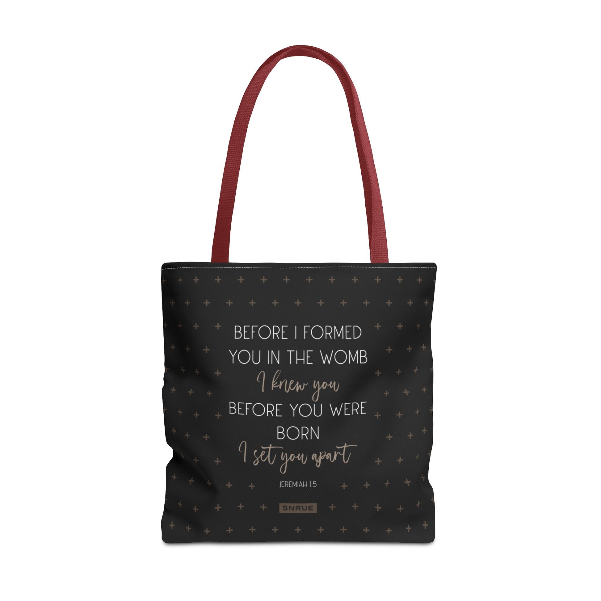 Faith & Purpose Tote Bag von SNRUE® 