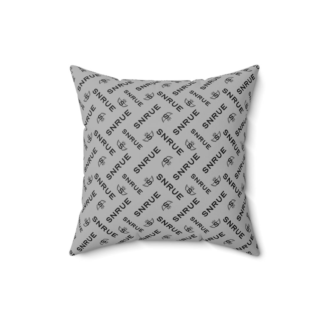 SNRUE® Luxe Monogram Pillow