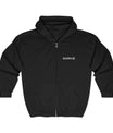 SNRUE® Essential Zip-Up Hoodie – Schwarze Edition 