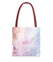 Pastel Calligraphy Tote Bag by SNRUE®