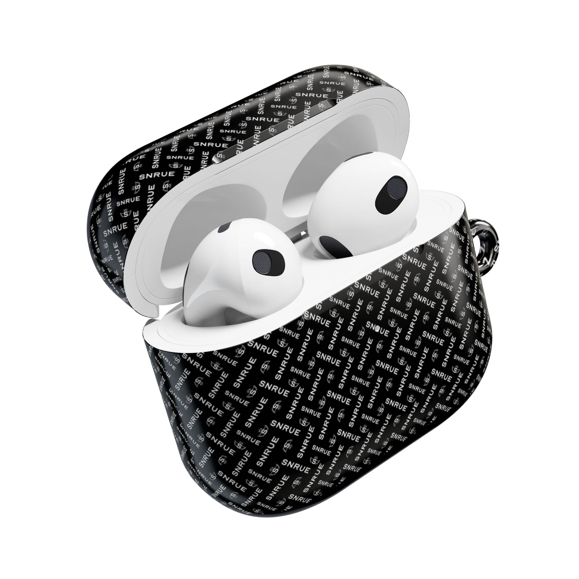 SNRUE® Luxe Black AirPods Case