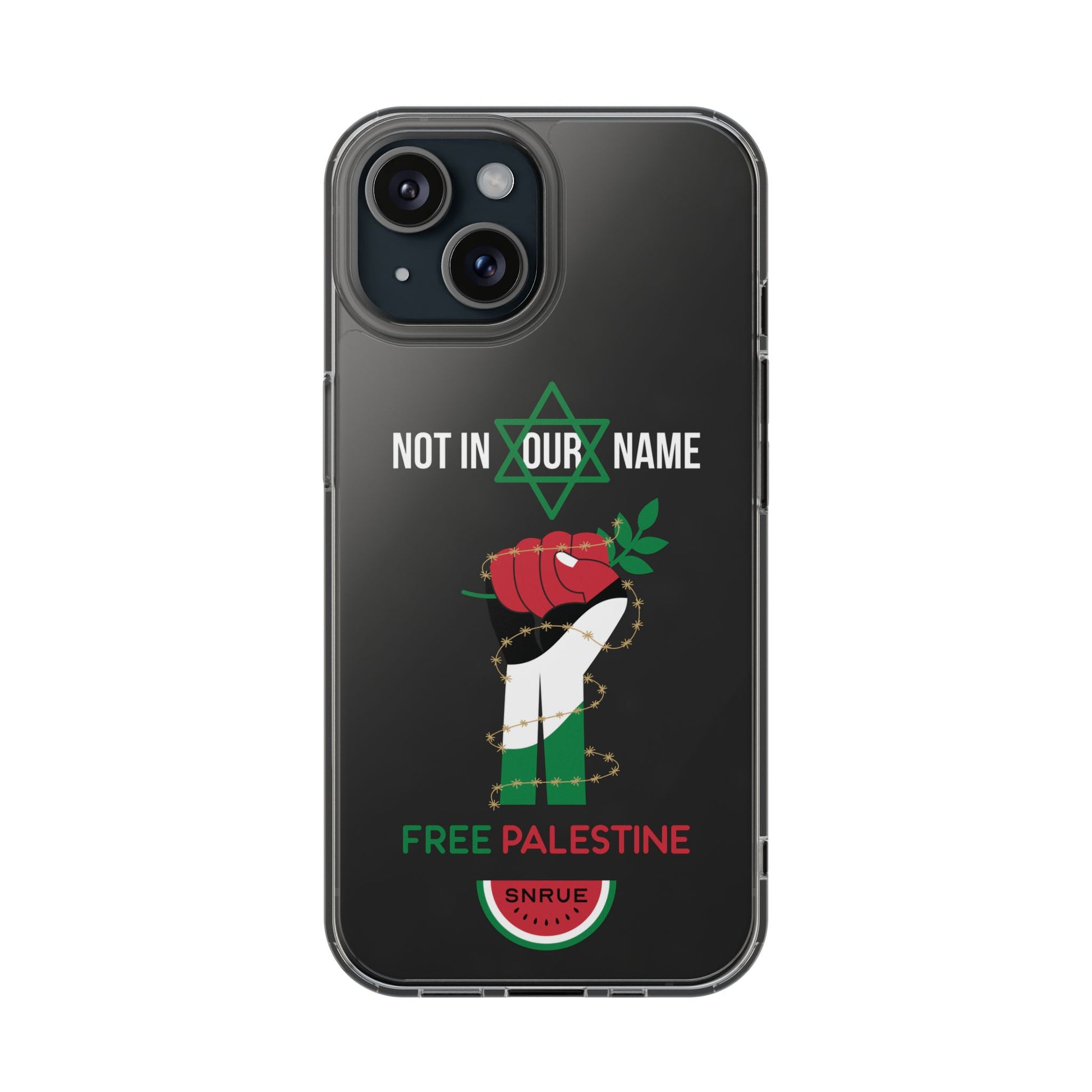 Capa de Telefone Free Palestine da SNRUE® 