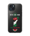 Capa de Telefone Free Palestine da SNRUE® 