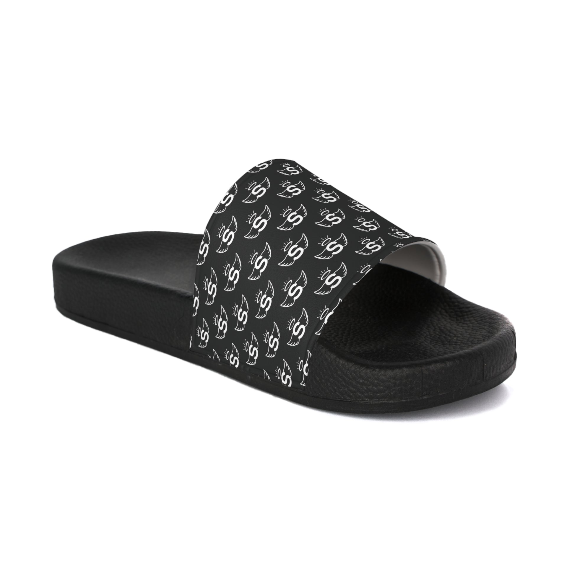 SNRUE® Luxe Komfort Slides – Schwarze Edition 