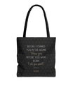 Faith & Purpose Tote Bag von SNRUE® 