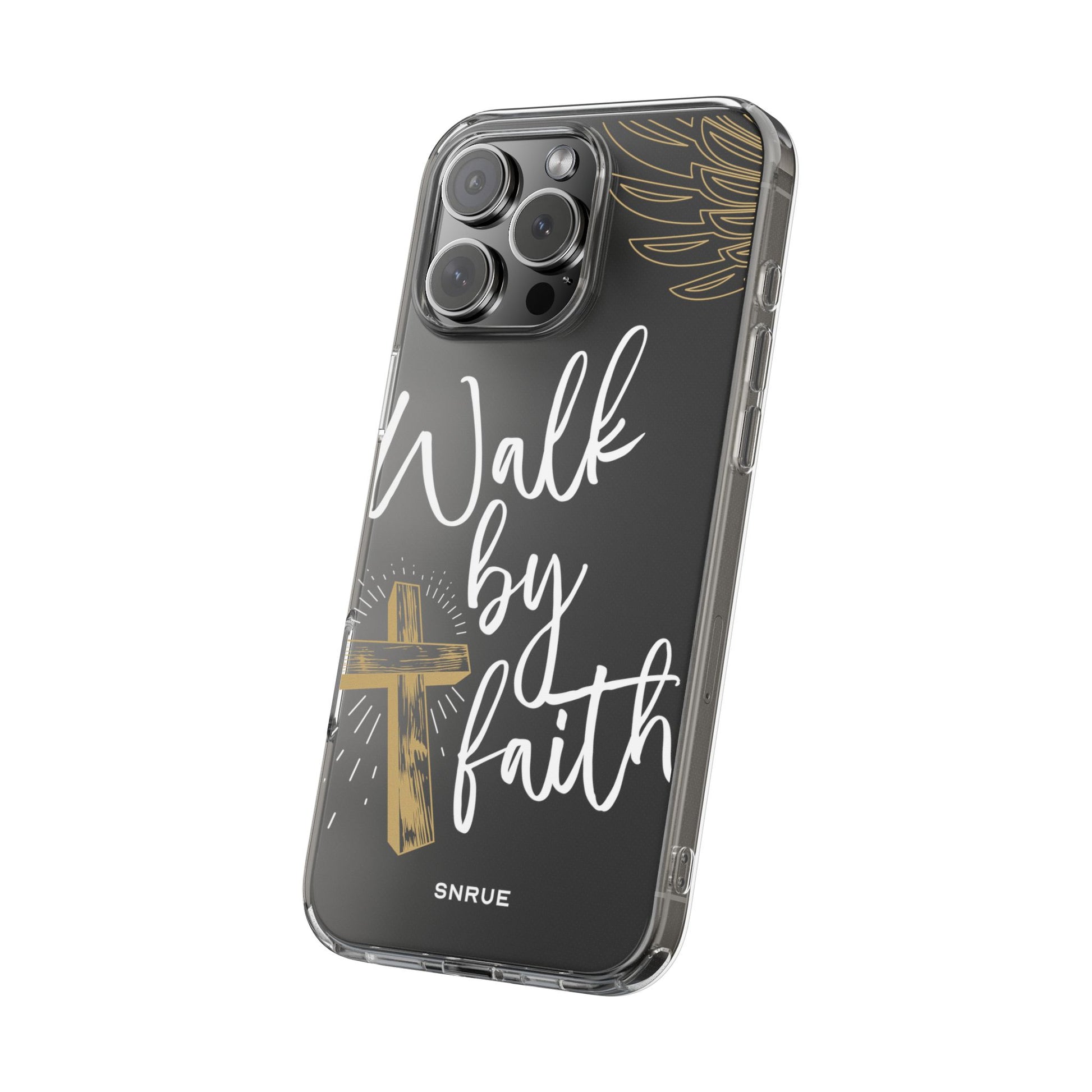 Estuche para teléfono 'Walk by Faith' de SNRUE® 