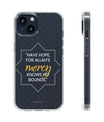 Faith Clear Phone Case von SNRUE® 