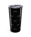 Vaso térmico de acero inoxidable de 20oz por SNRUE® 