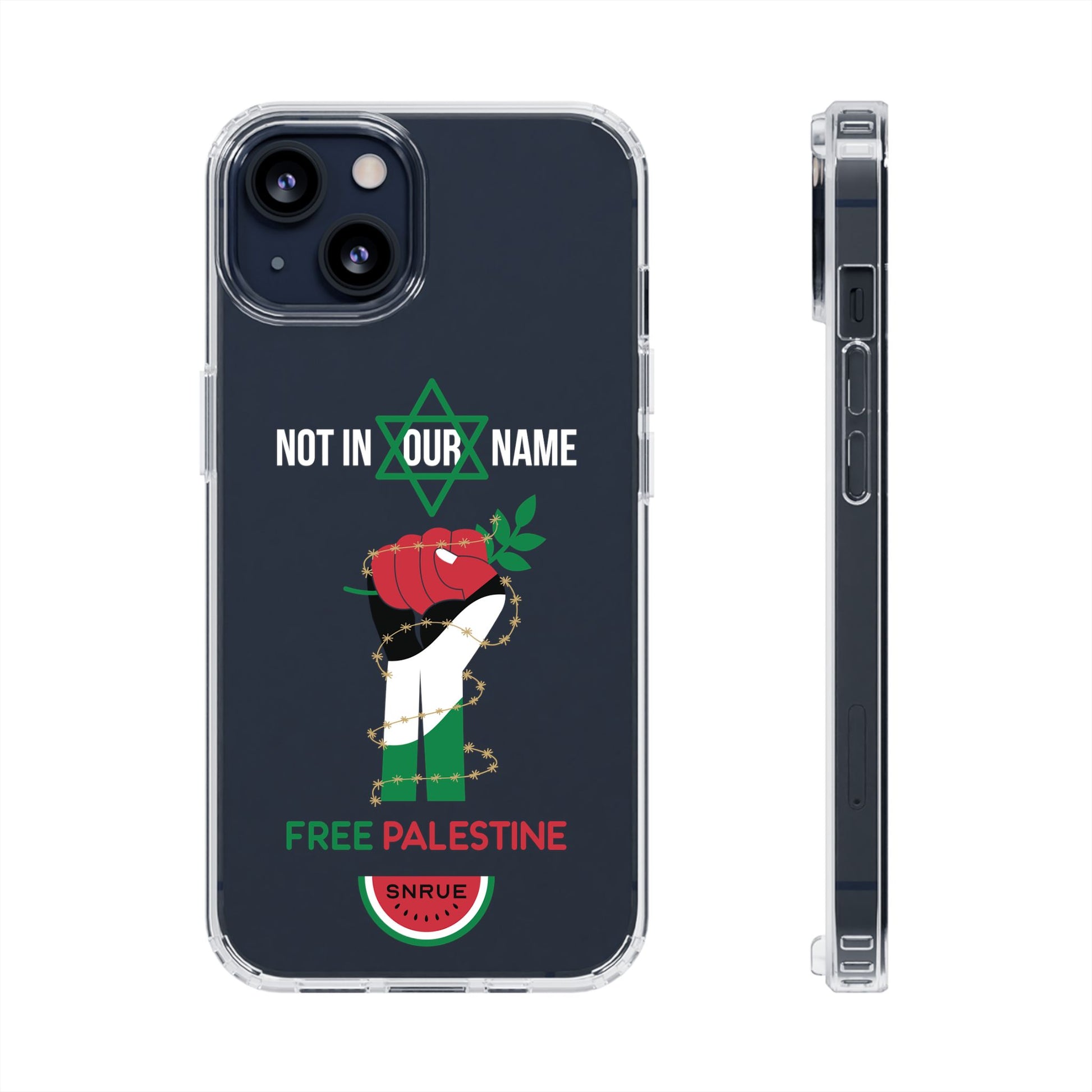 Capa de Telefone Free Palestine da SNRUE® 