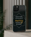 Faith Clear Phone Case von SNRUE® 