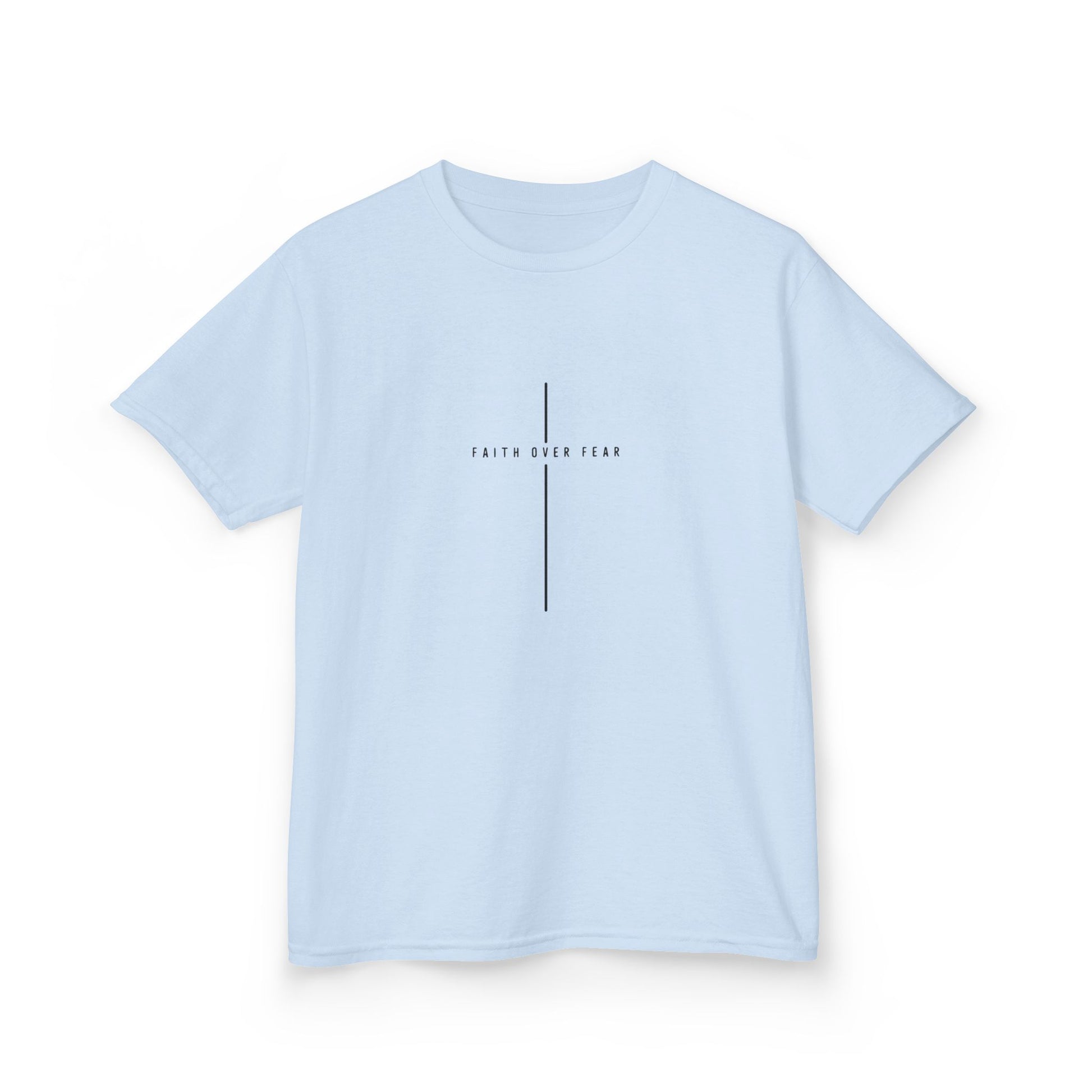 Minimalist Faith Cross Tee for Kids by SNRUE®