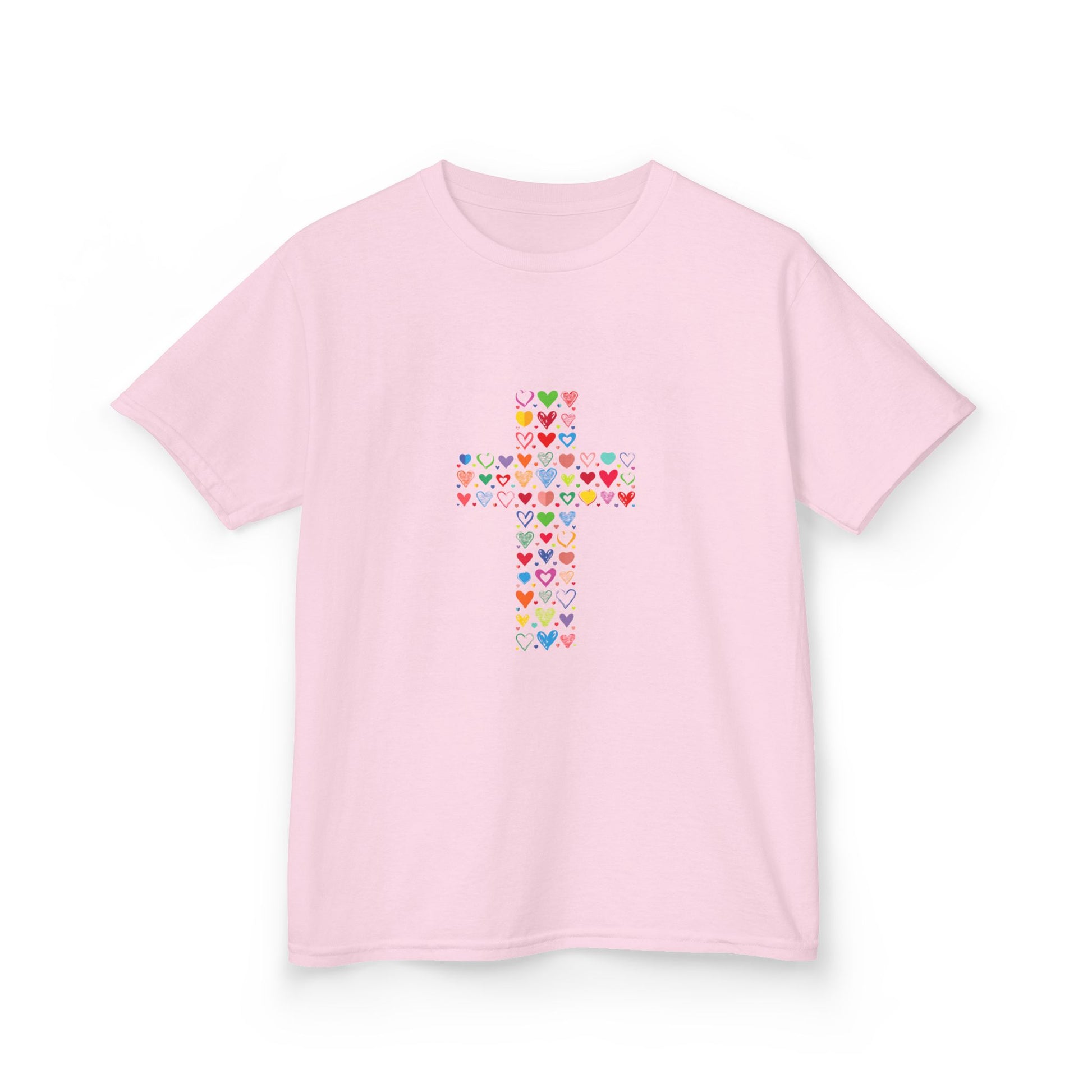 Camiseta Amor & Fé para Crianças da SNRUE® 