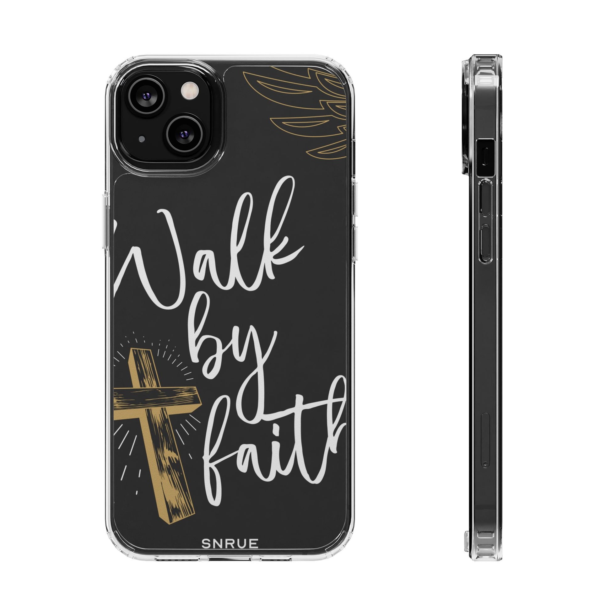 Coque de téléphone Walk by Faith par SNRUE® 