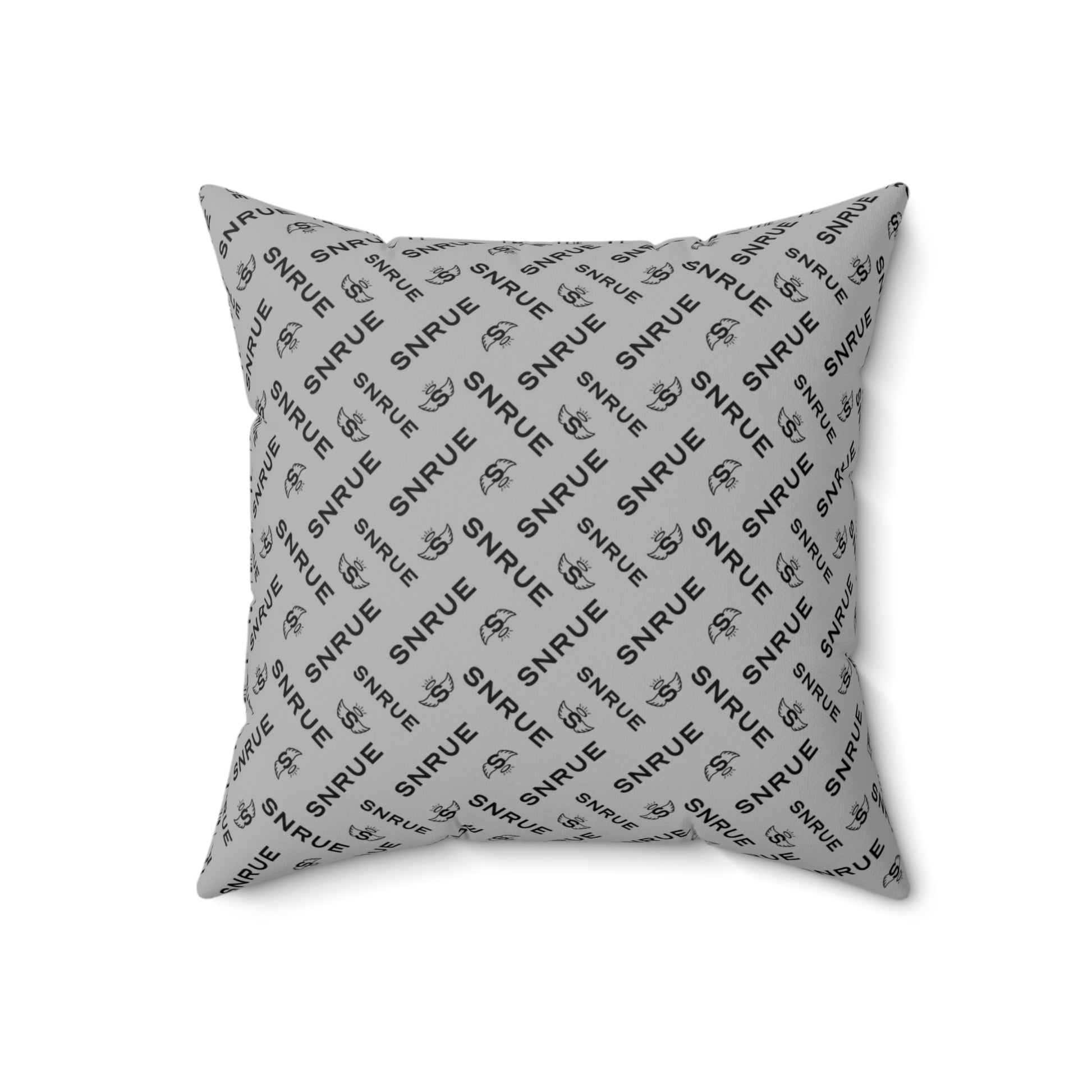 SNRUE® Luxe Monogram Pillow