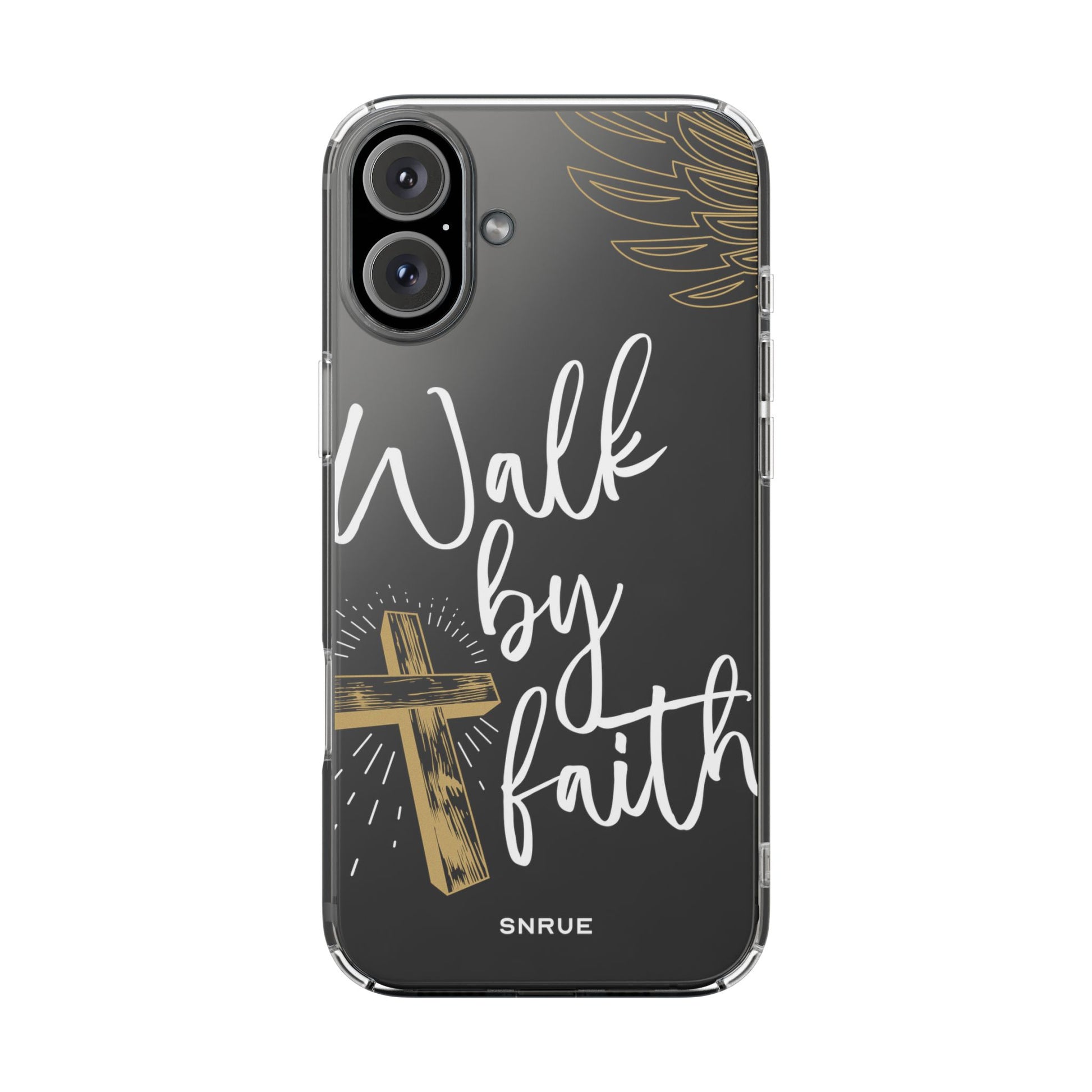 Coque de téléphone Walk by Faith par SNRUE® 