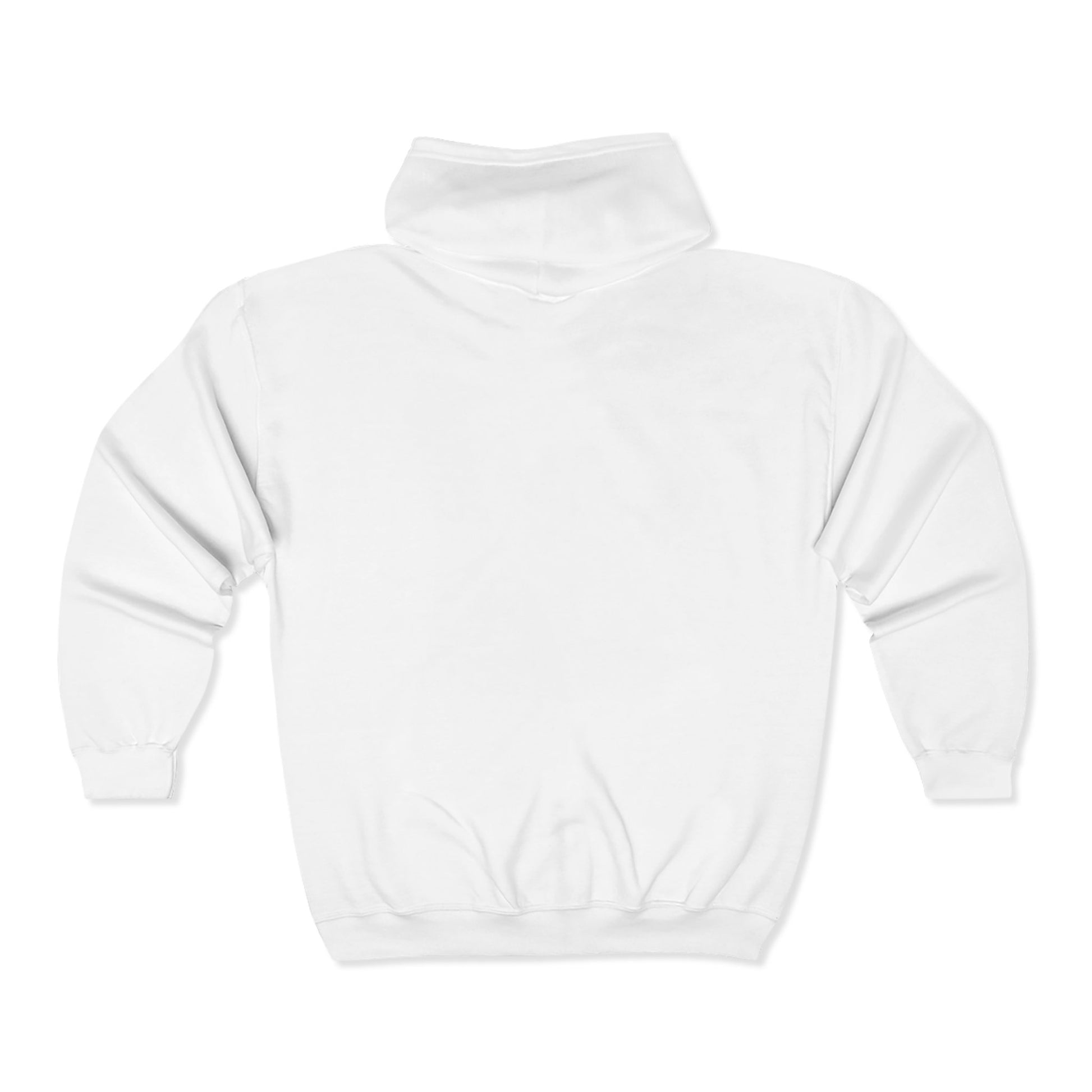 SNRUE® Sweat à Capuche Zippé Essentiel – Édition Blanche 