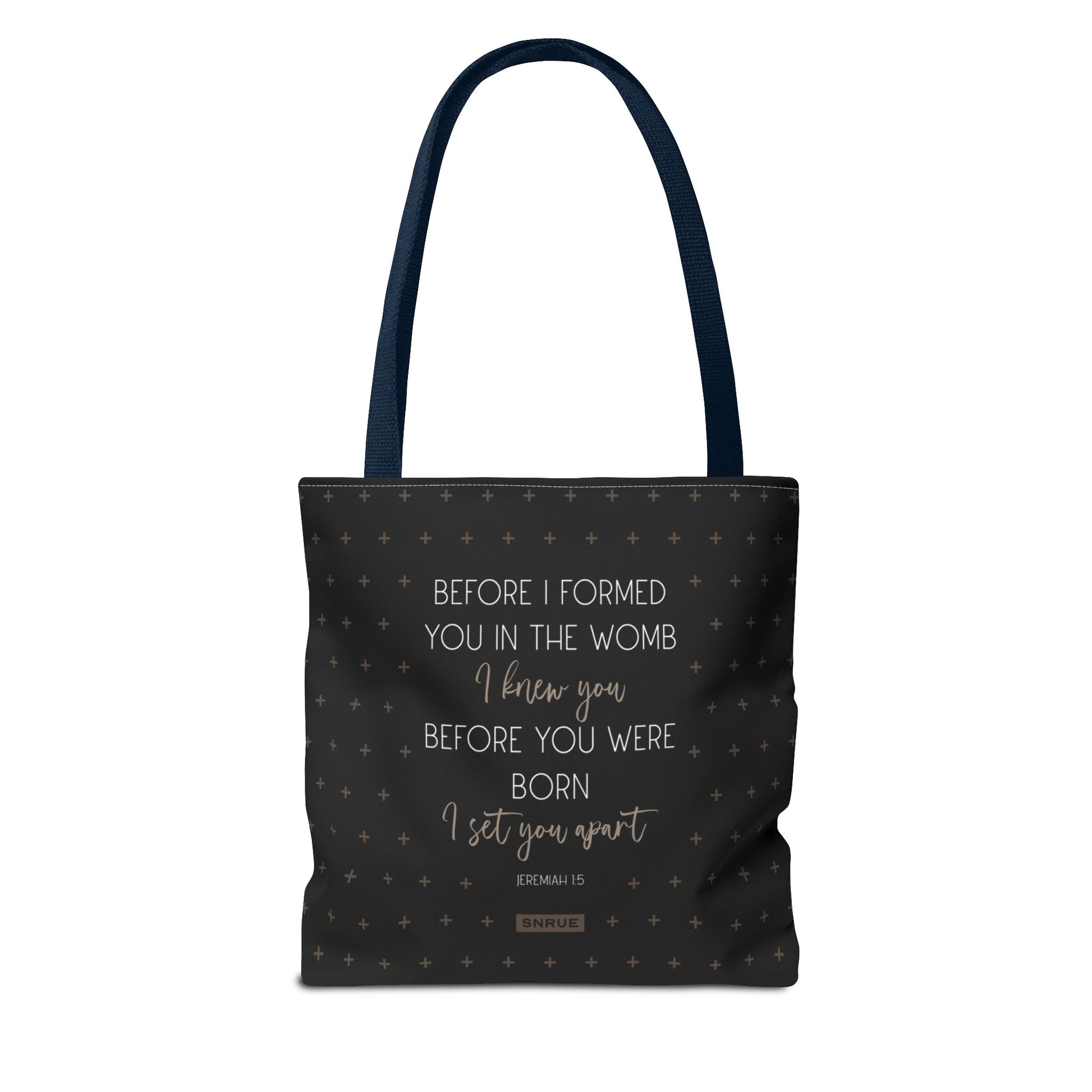 Faith & Purpose Tote Bag von SNRUE® 