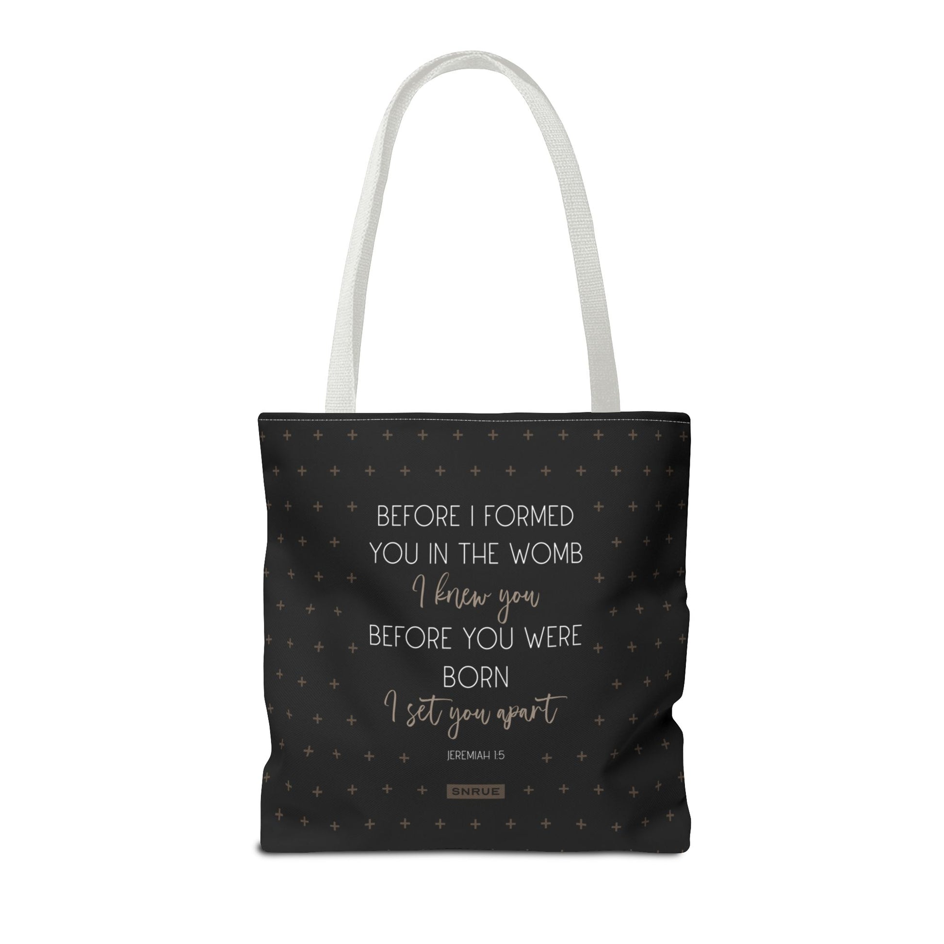 Faith & Purpose Tote Bag von SNRUE® 