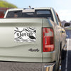 SNRUE® Abstract Wave Car Magnet