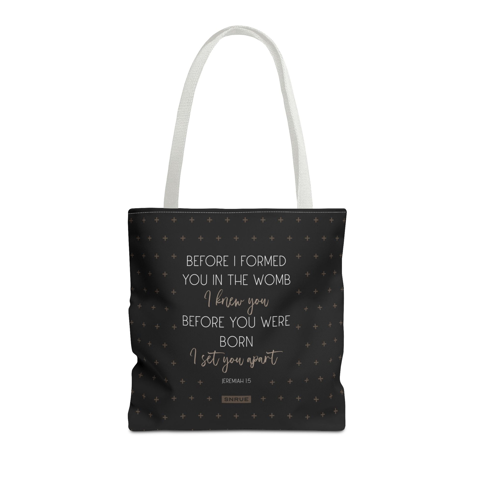 Faith & Purpose Tote Bag by SNRUE®