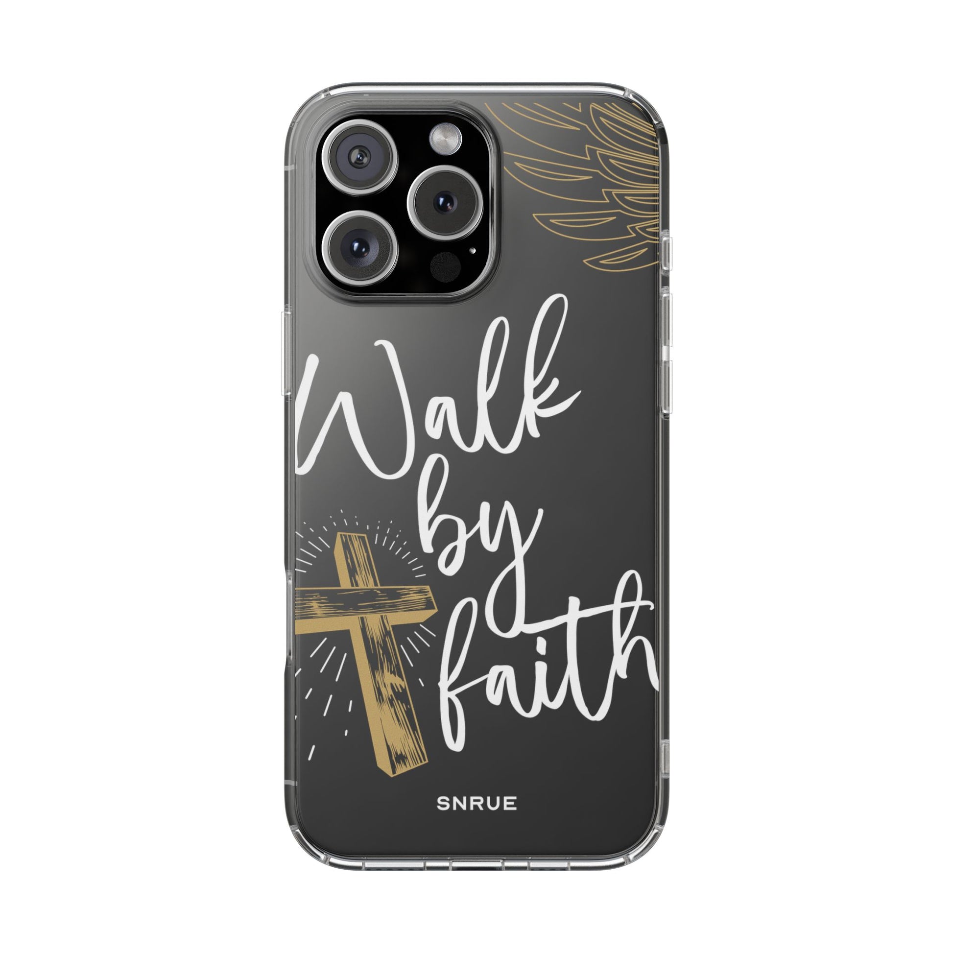 Coque de téléphone Walk by Faith par SNRUE® 