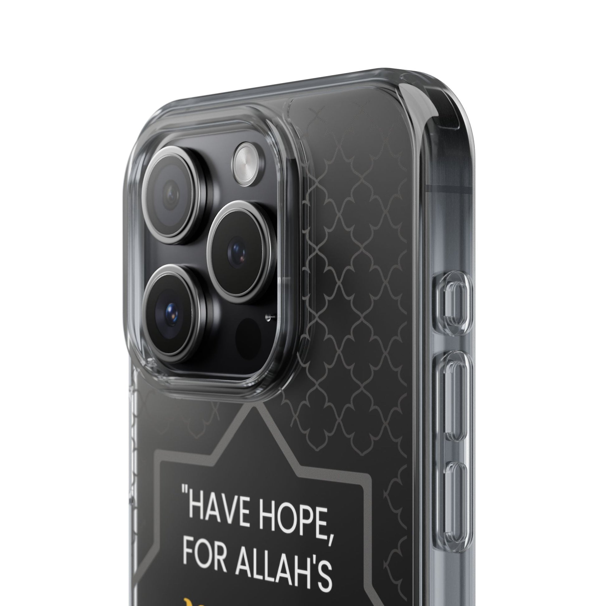 Faith Clear Phone Case von SNRUE® 