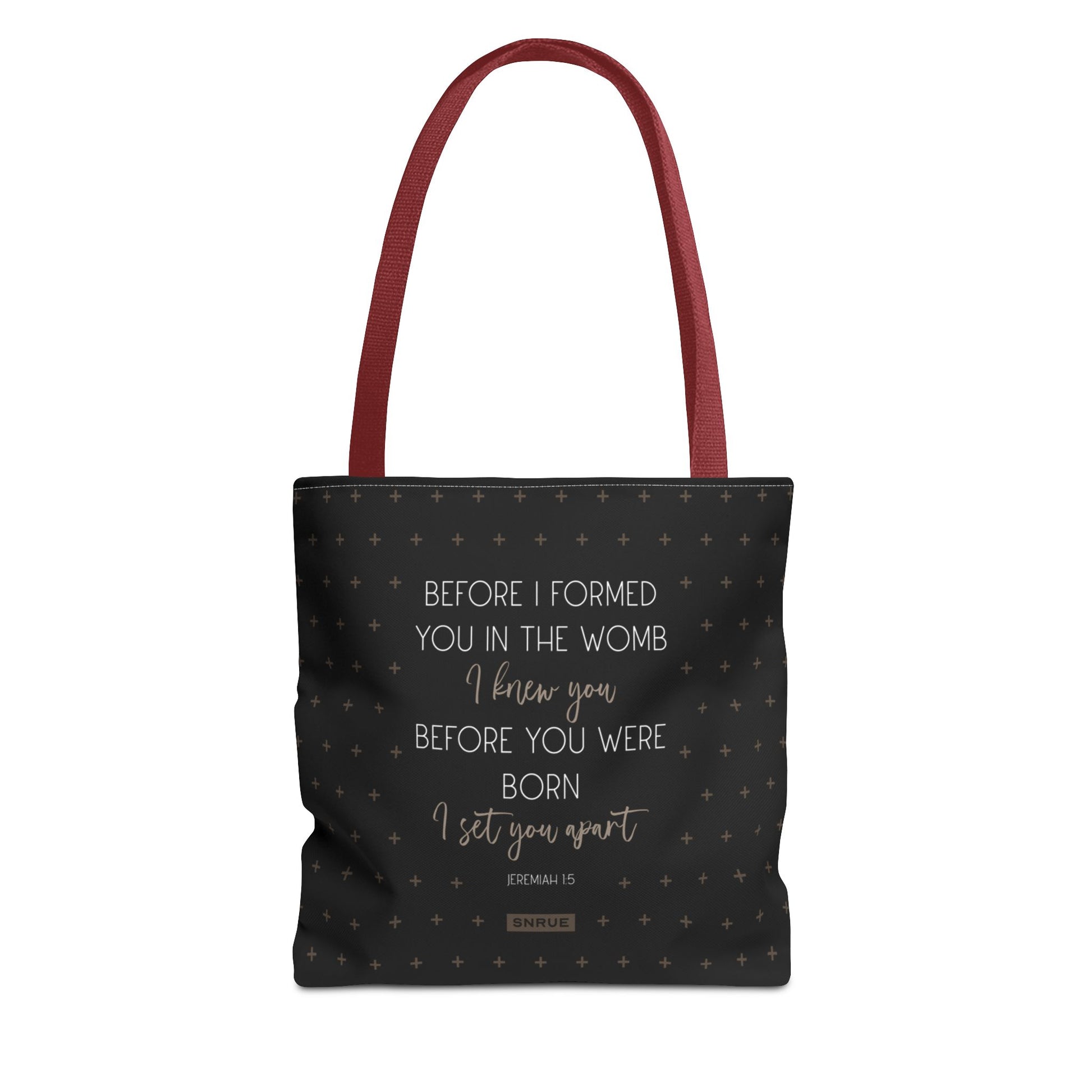 Faith & Purpose Tote Bag von SNRUE® 